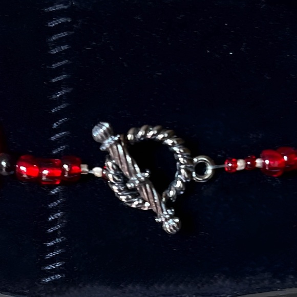 Vintage Handmade Abalone Shell Choker Necklace - Picture 3 of 4